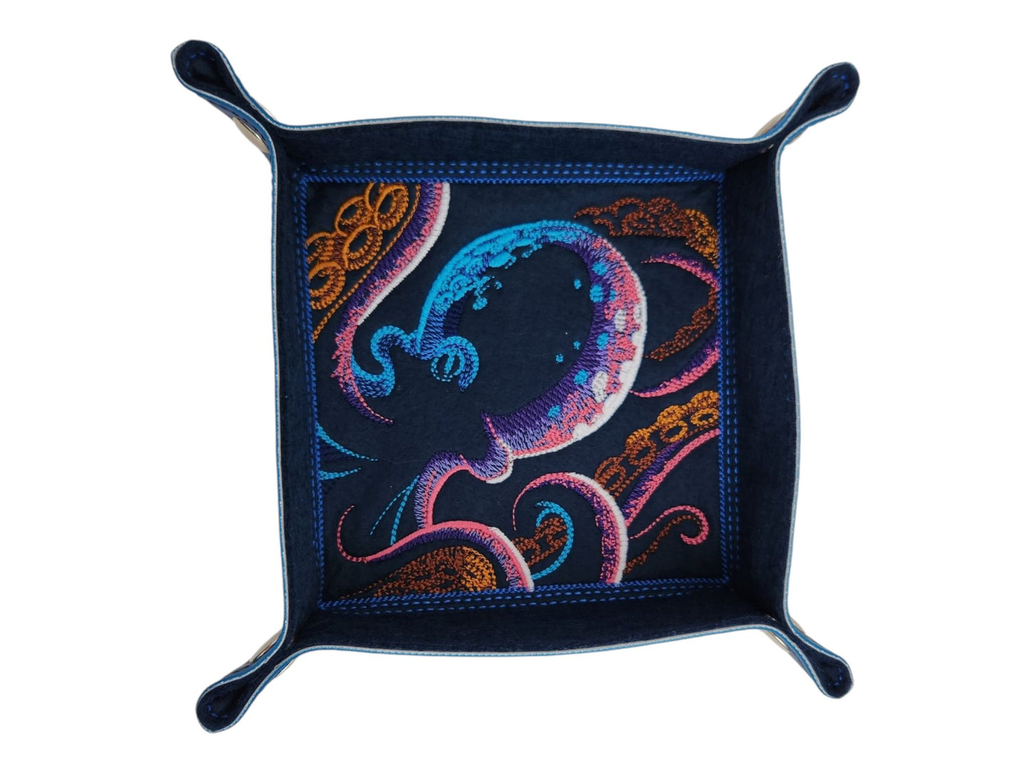 Colorful Octopus dice tray - Rowan Gate