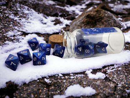 Cone of Cold spell dice jar - Rowan Gate