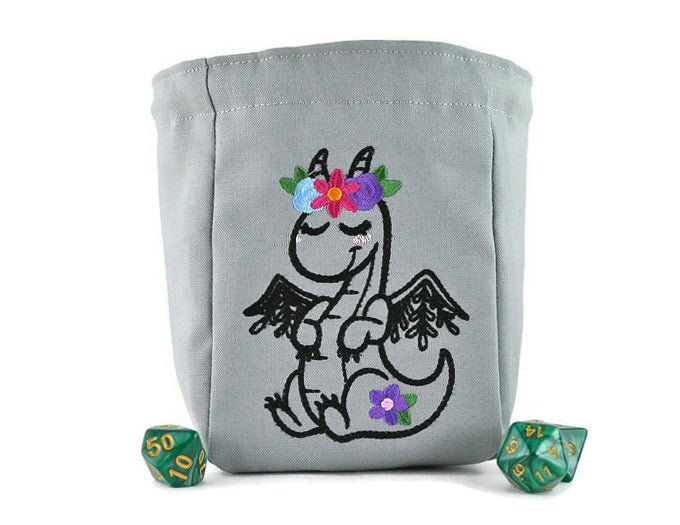 Cute dragon dice bag - Rowan Gate