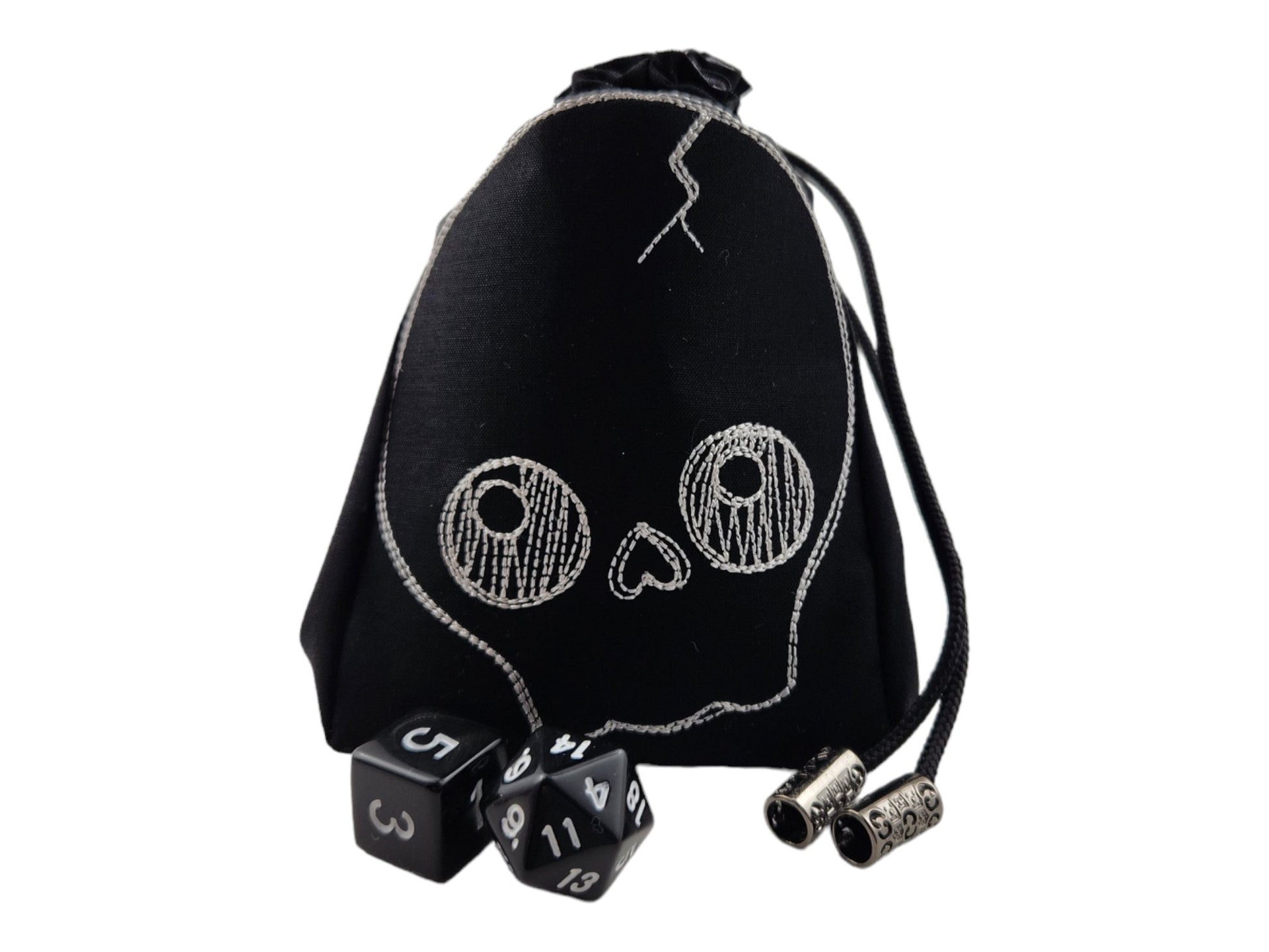 Cute skull dice bag - Rowan Gate