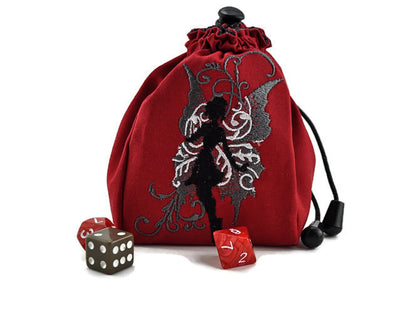 Dark Fae Dice Bag - Rowan Gate