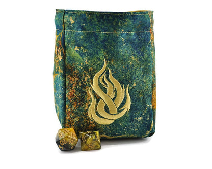 Devil Flame Dice Bag - Rowan Gate