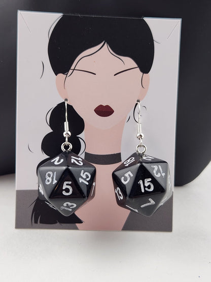 dice earrings - Rowan Gate