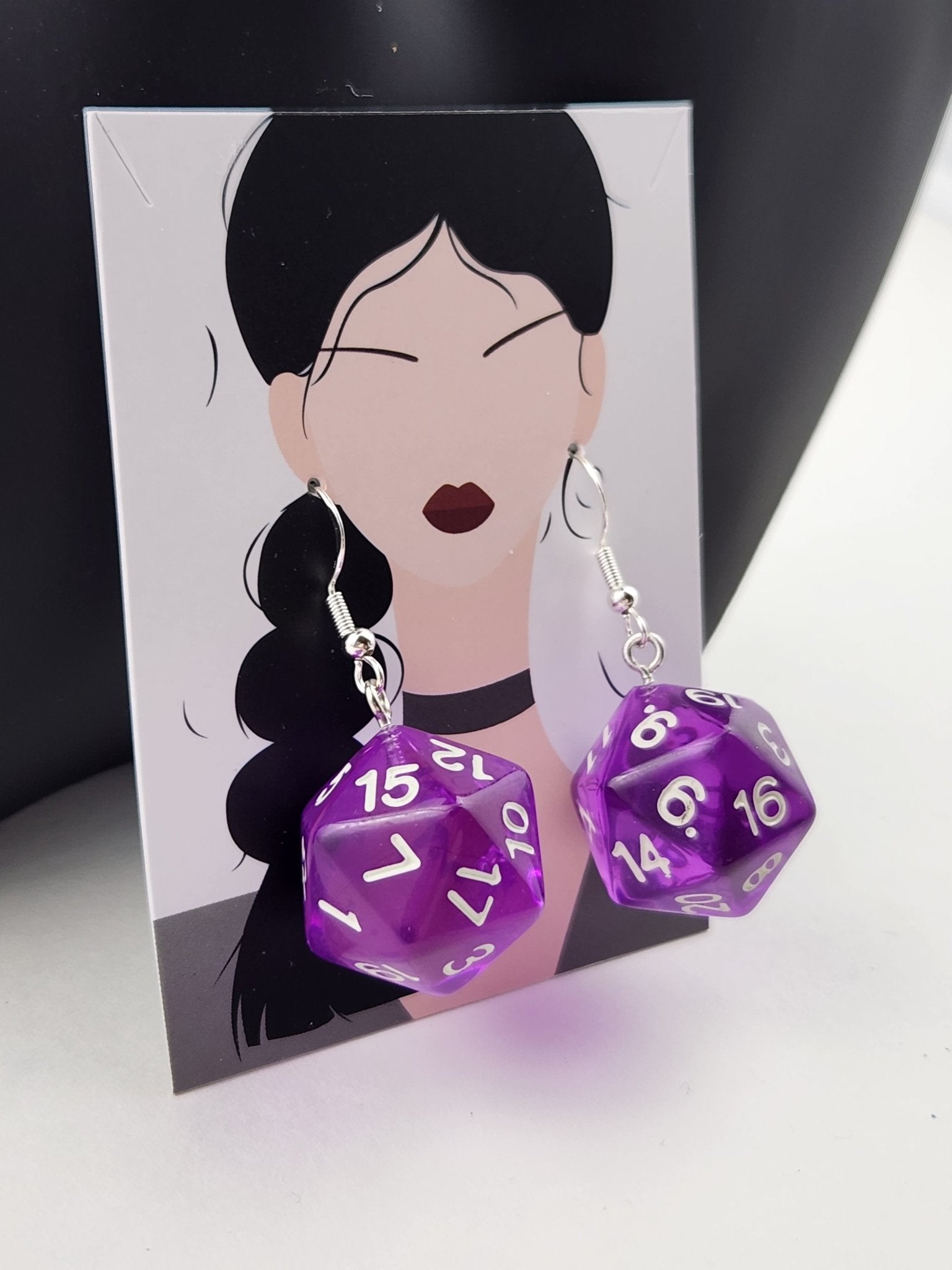 dice earrings - Rowan Gate