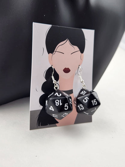 dice earrings - Rowan Gate