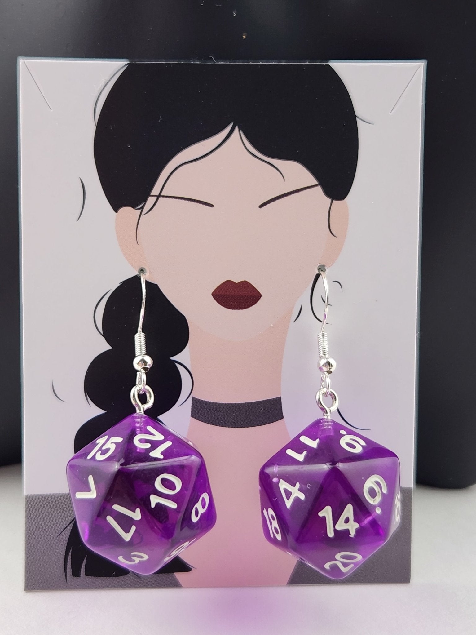 dice earrings - Rowan Gate