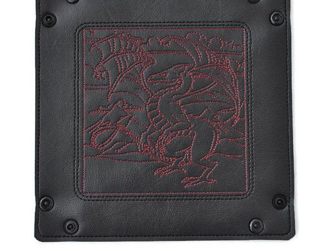 Dice Rolling Tray with Red Dragon - Rowan Gate