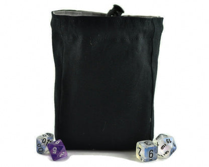 dnd dice bag, Floral Fearless - Rowan Gate