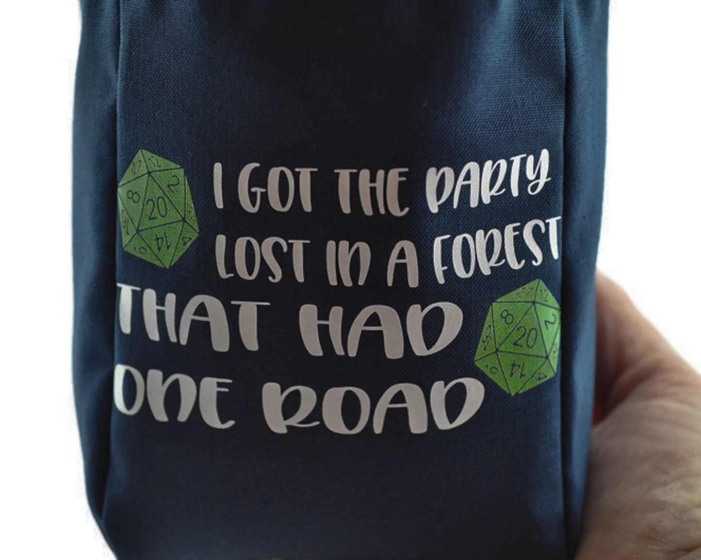 dnd funny dice bag - Rowan Gate