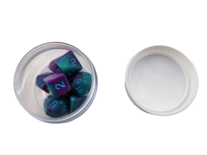 dnd mini dice set, Aurora Borealis - Rowan Gate