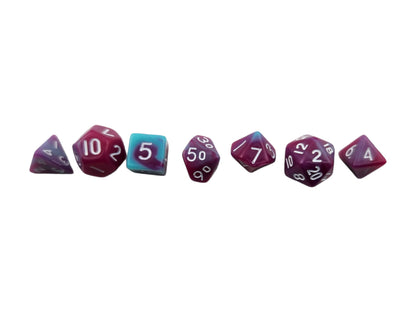 dnd mini dice set, Magic Aura - Rowan Gate