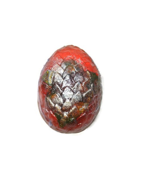 Dragon Egg Soap with hidden dice set - Orange - Rowan Gate