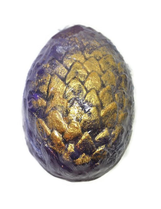 Dragon Egg Soap with hidden dice set - Purple - Rowan Gate