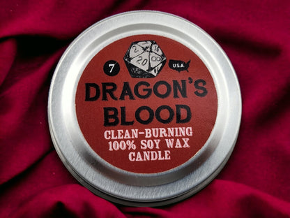 Dragon's Blood Soy Candle - Rowan Gate