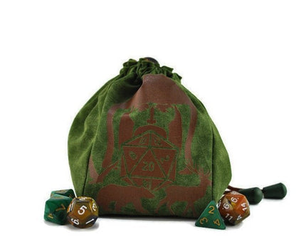 Druid Class Dice Bag - Rowan Gate