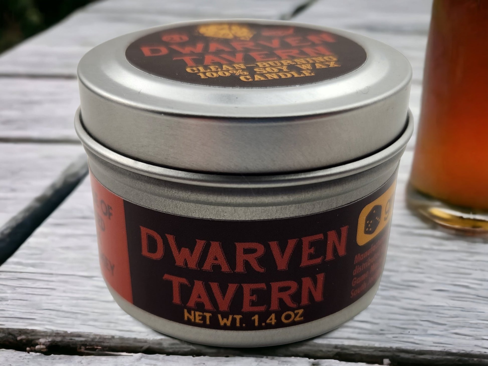 Dwarven Tavern Soy Candle - Rowan Gate