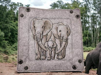 Elephant family dice tray - Rowan Gate