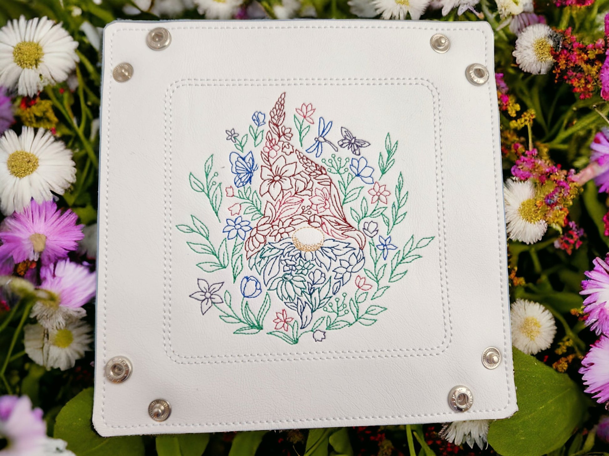 Floral gnome Dice Tray - Rowan Gate