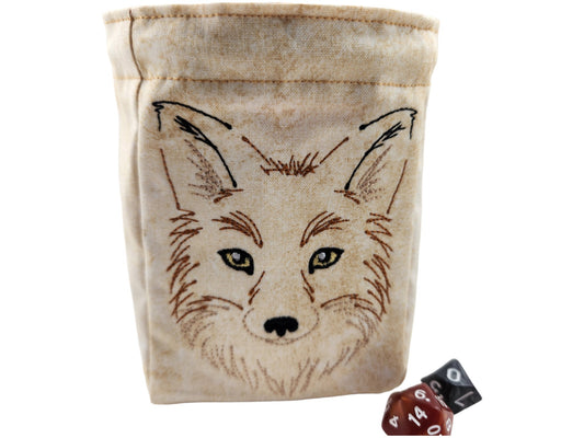 Fox Face Dice Bag - Rowan Gate