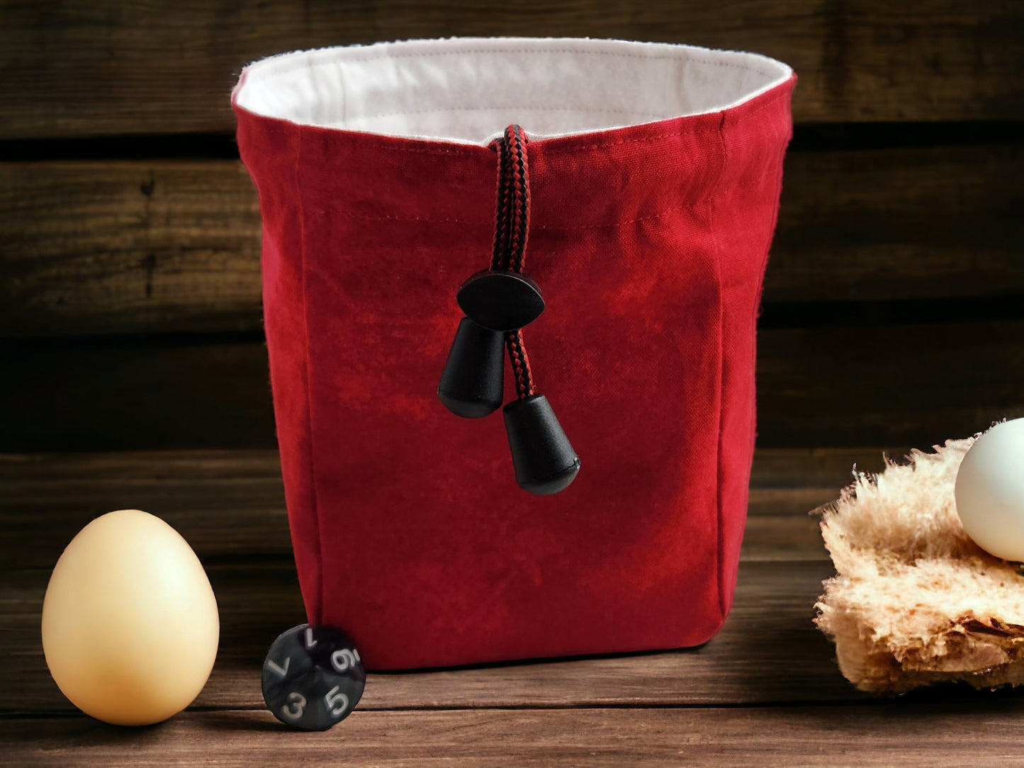 Funny chicken dice bag - Rowan Gate