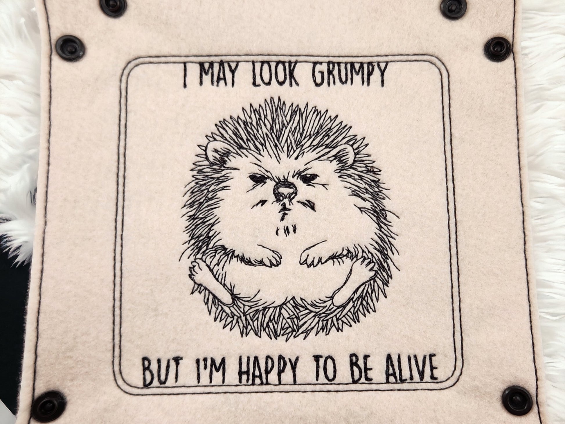 Funny hedgehog dice tray - Rowan Gate