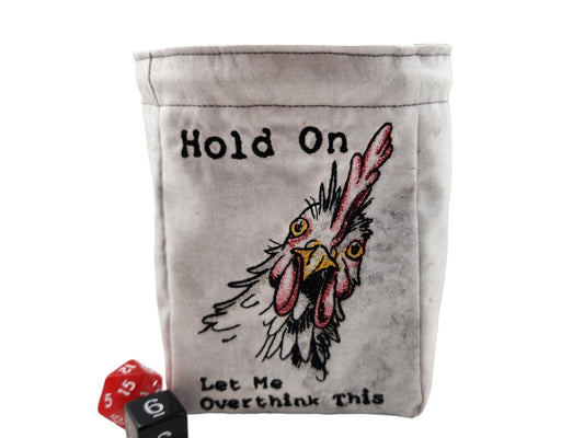 funny rooster dice bag - Rowan Gate
