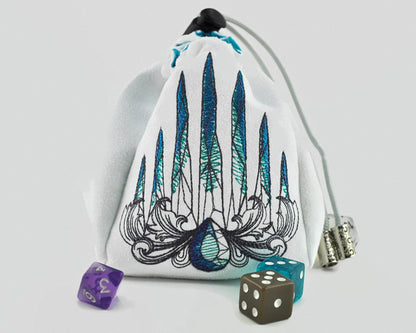 Gem and Crystal Dice Bag - Rowan Gate