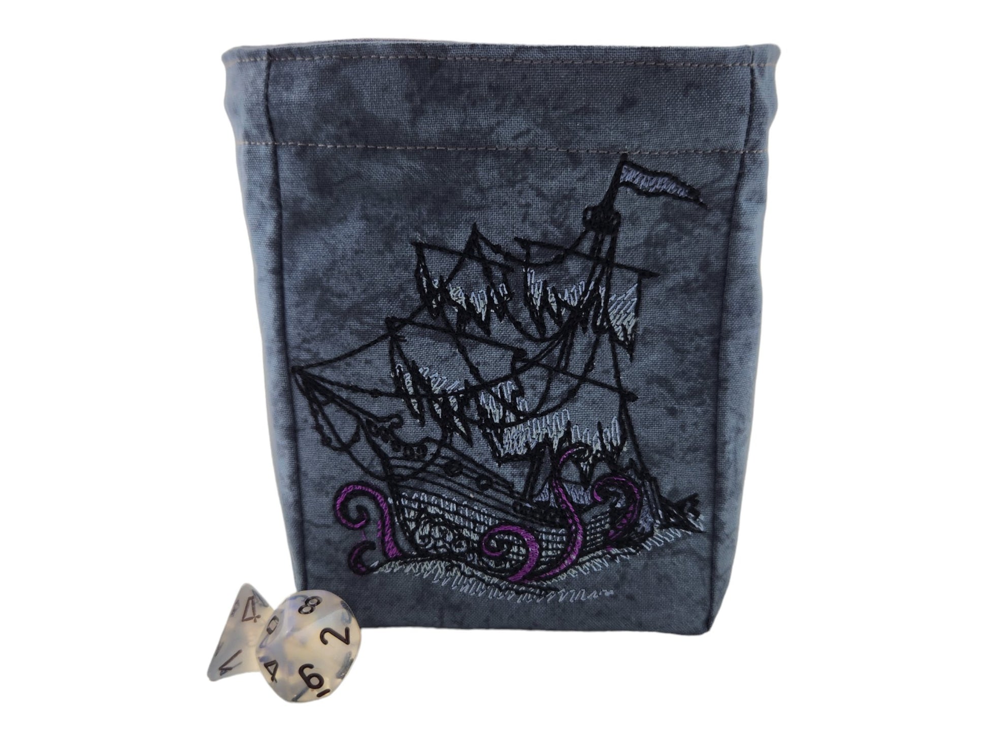 Ghost Ship Dice Bag - Rowan Gate