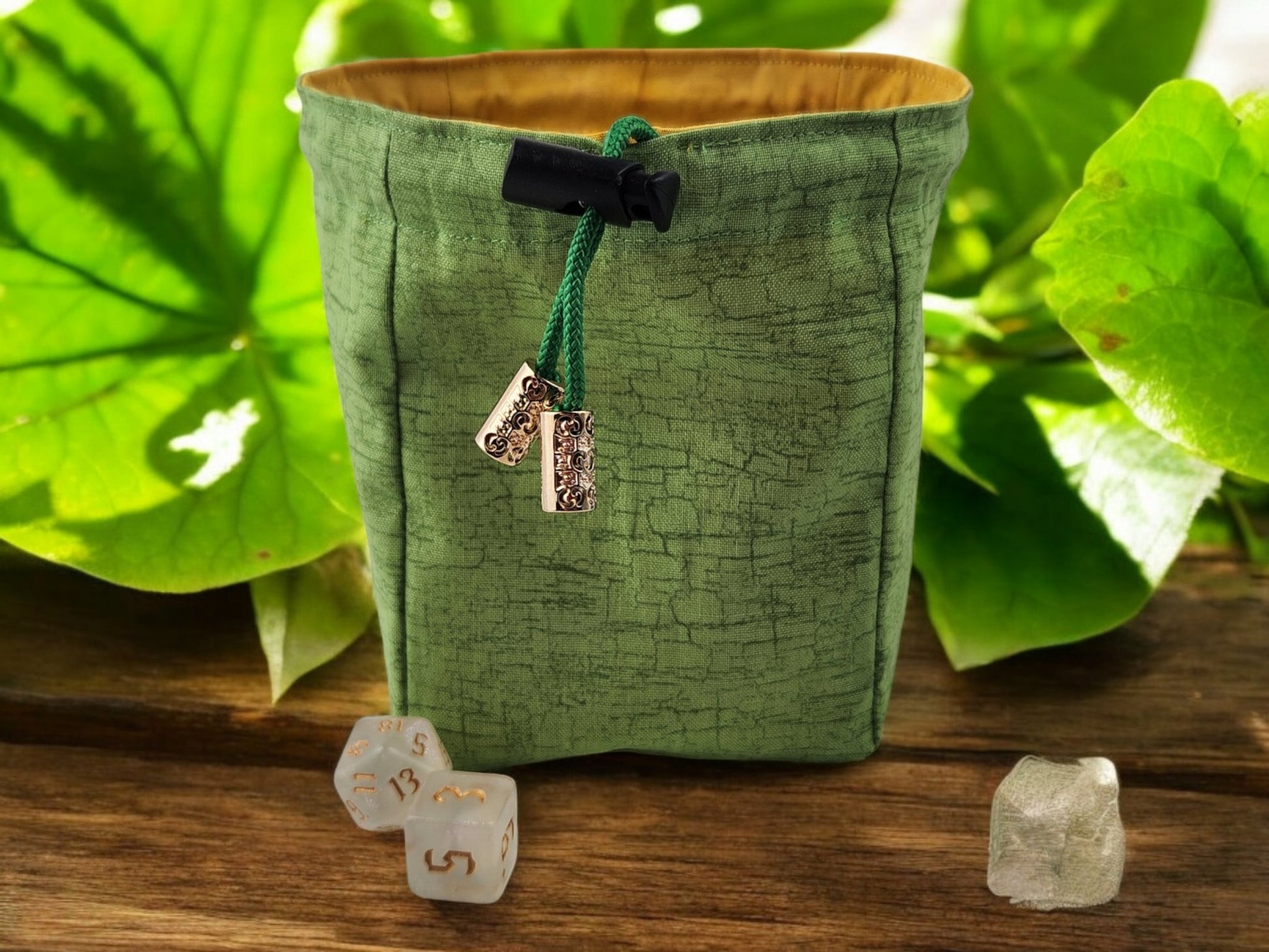 Gnome dice bag - Rowan Gate