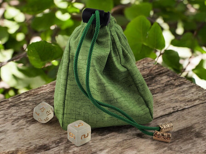 Gnome dice bag - Rowan Gate