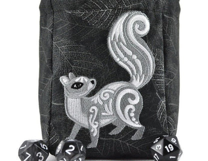 Gray Squirrel Dice Bag - Rowan Gate