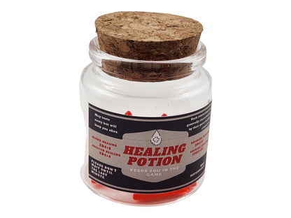 Healing potion dice jar - Rowan Gate