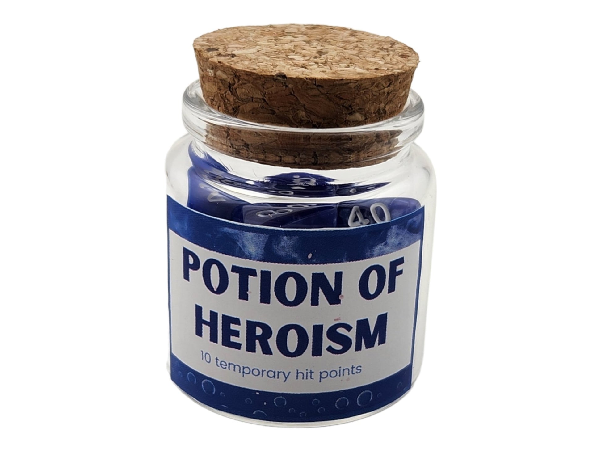 Heroism dice jar potion - Rowan Gate