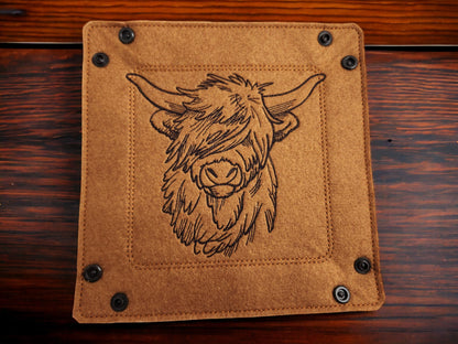 Highland cow dice tray - Rowan Gate