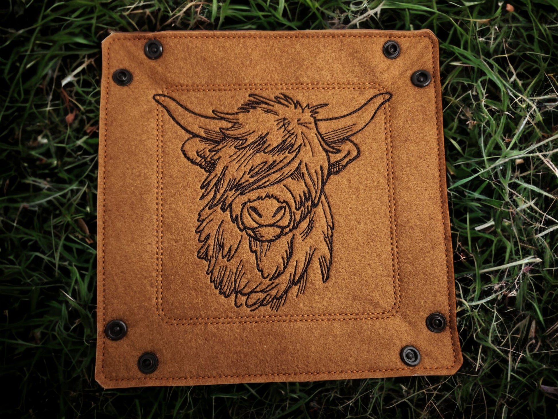 Highland cow dice tray - Rowan Gate