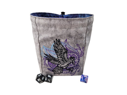 Large Raven Dice Bag - Rowan Gate