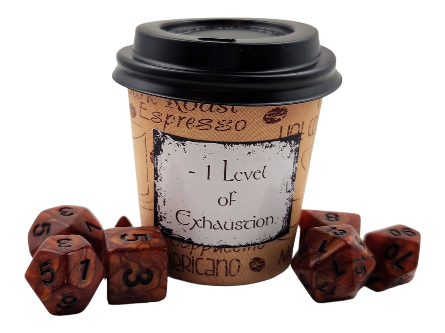 Latte dice gift set - Rowan Gate