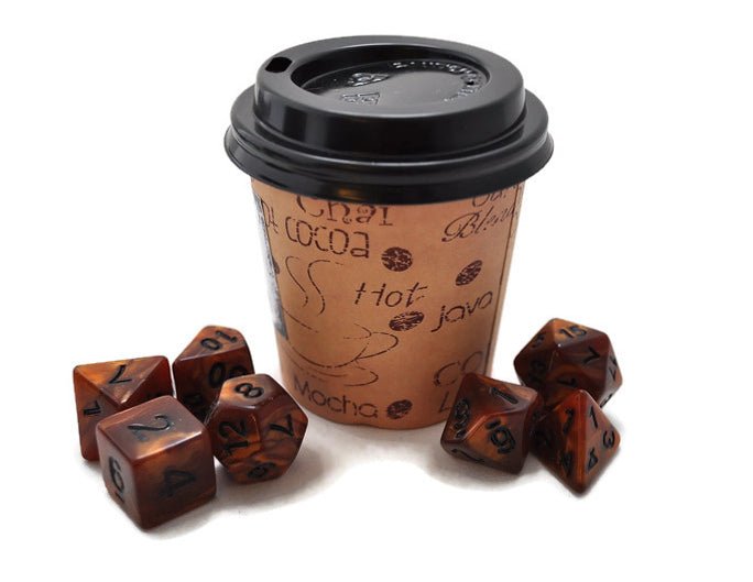 Latte dice gift set - Rowan Gate