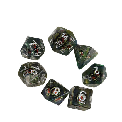 Lizard Eye Dice Set - Rowan Gate