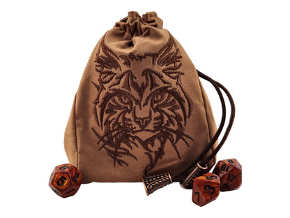 Lynx dice bag - Rowan Gate