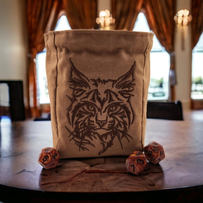 Lynx dice bag - Rowan Gate