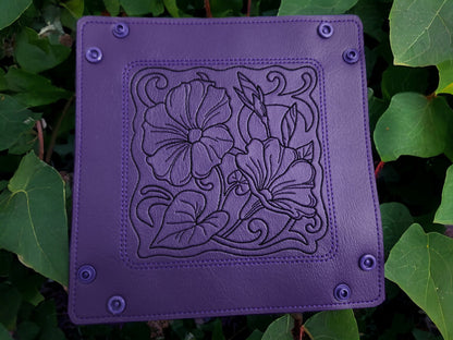 Morning Glory Flower dice tray - Rowan Gate