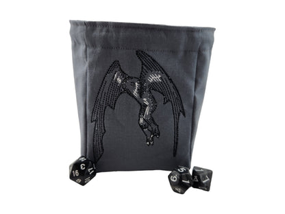 Mothman dice bag - Rowan Gate