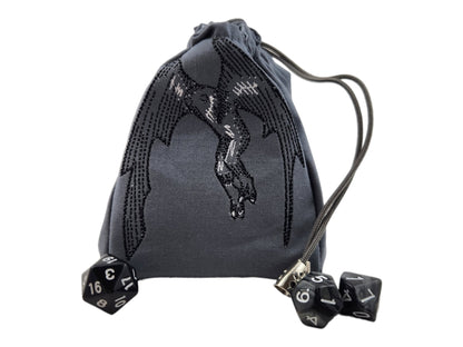 Mothman dice bag - Rowan Gate