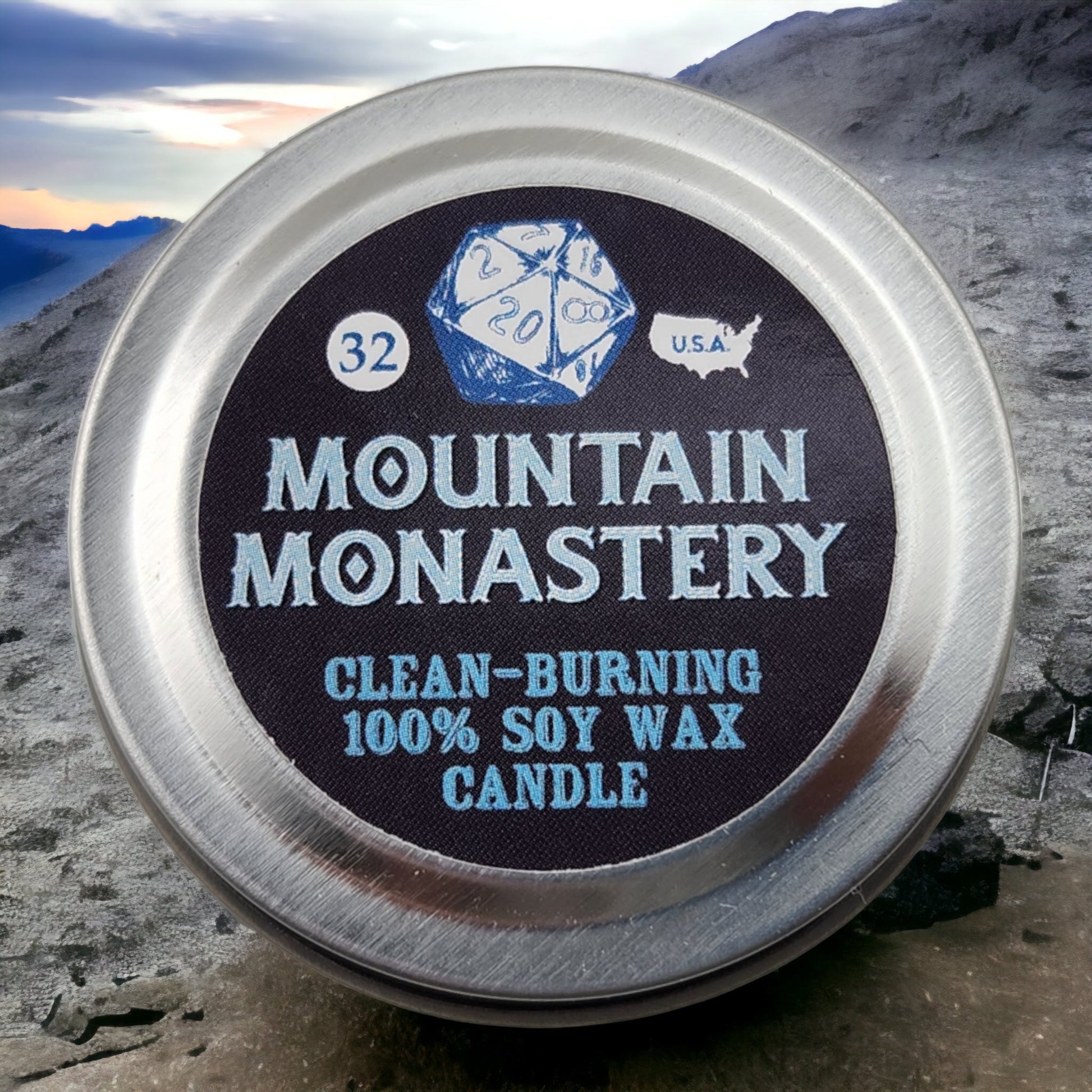 Mountain Monastery Soy Candle - Rowan Gate