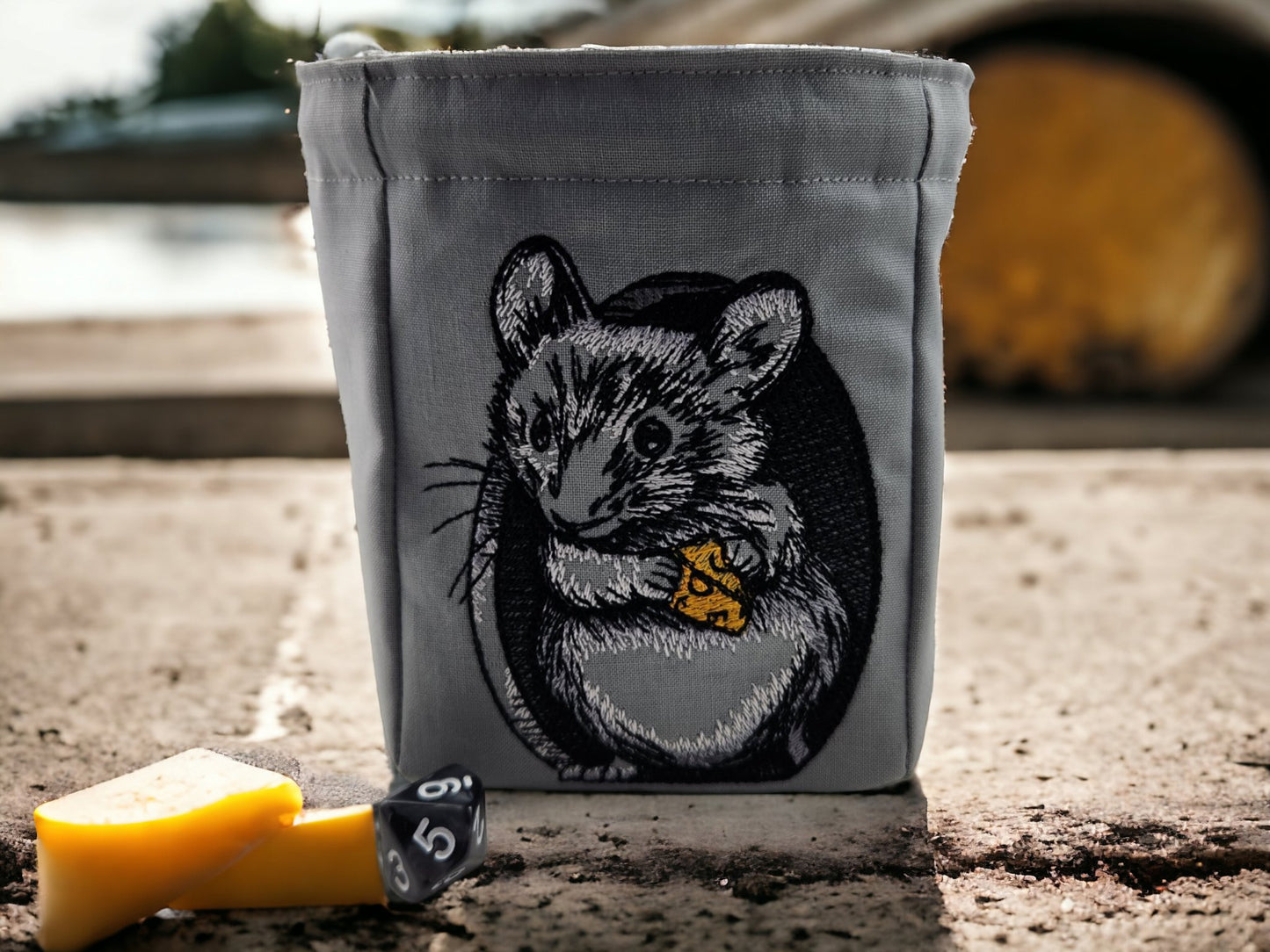Mouse Dice Bag - Rowan Gate