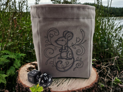 Mouse Dice Bag - Rowan Gate