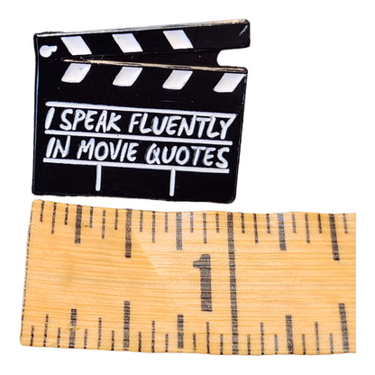 Movie Quote Enamel Pin - Rowan Gate