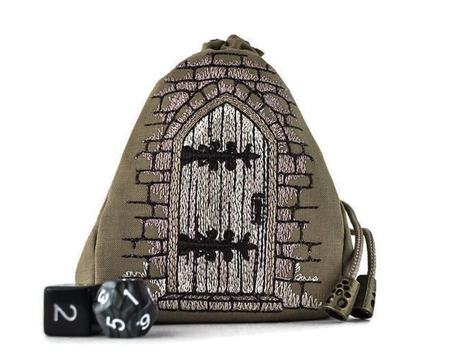 Mysterious door dice bag - Rowan Gate