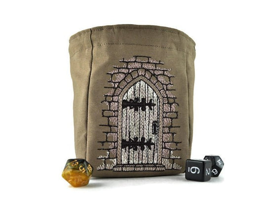 Mysterious door dice bag - Rowan Gate